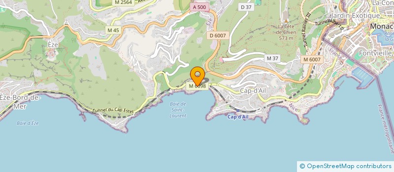 localisation de l'entreprise FUNSENDERS  CAP-D'AIL