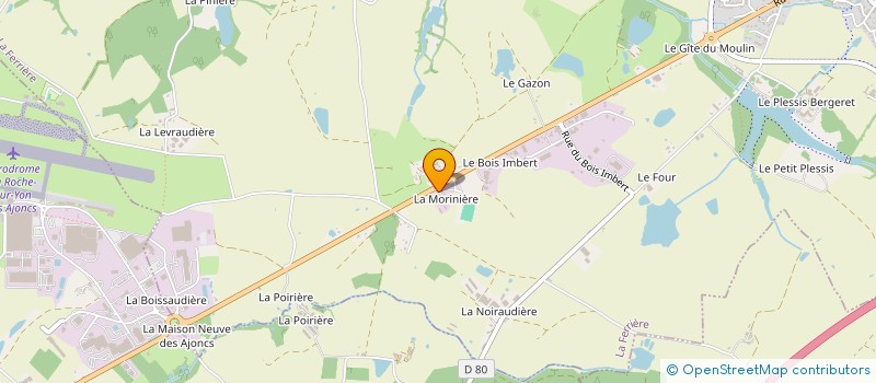 localisation de l'entreprise FUNSHINE à LA FERRIERE