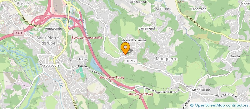 localisation de l'entreprise FUNZIK à MOUGUERRE