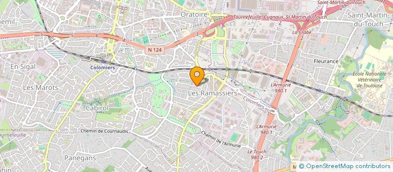 localisation de l'entreprise FUORICLASPORT à COLOMIERS