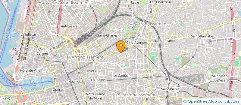 localisation de l'entreprise FUOZZA CIE à MARSEILLE