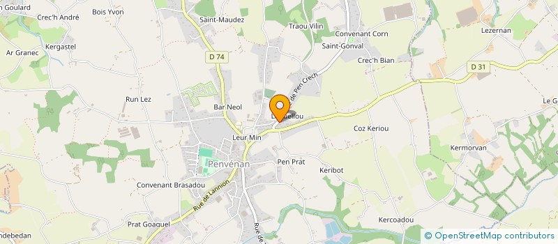 localisation de l'entreprise FUR HA FOLL  PENVENAN