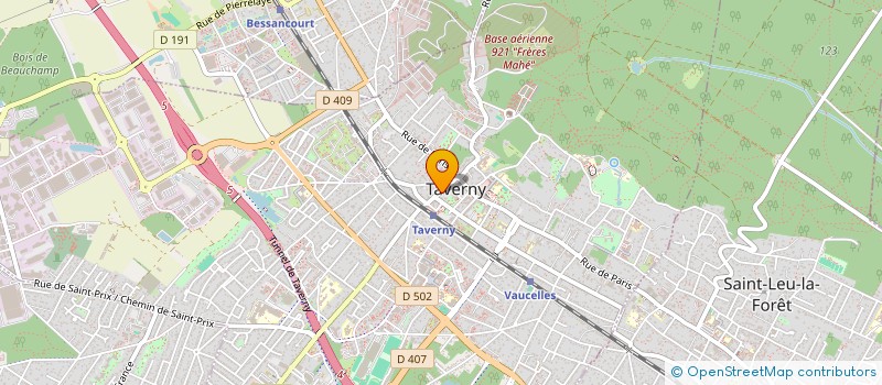 localisation de l'entreprise FURAMA  TAVERNY