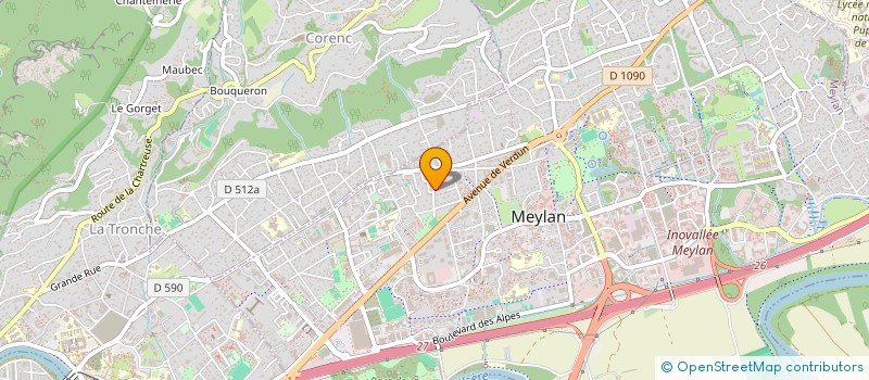 localisation de l'entreprise FURANO  MEYLAN