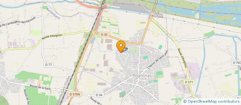 localisation de l'entreprise FURBAL  ROGNONAS