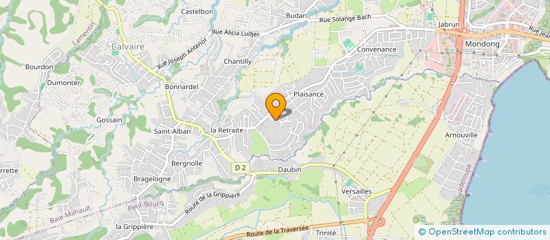 localisation de l'entreprise FURBY  BAIE-MAHAULT