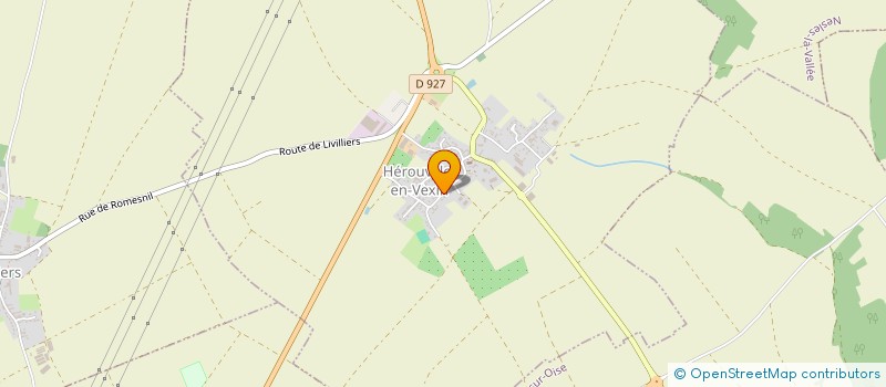 localisation de l'entreprise FURCULINO  HEROUVILLE-EN-VEXIN