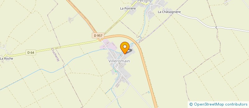 localisation de l'entreprise FURET PATRIMOINE  VILLEROMAIN