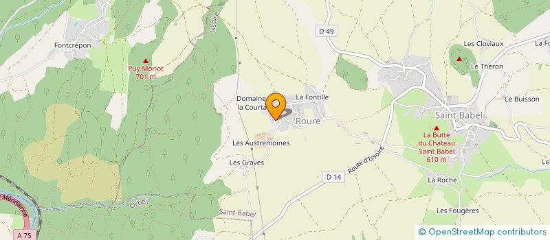 localisation de l'entreprise FURETAS ELEC  SAINT-BABEL