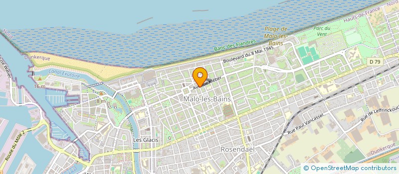 localisation de l'entreprise FURIC-COEDELO à DUNKERQUE