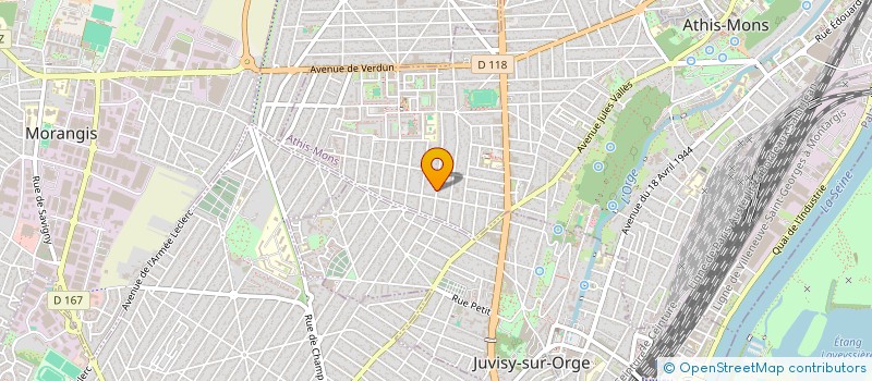 localisation de l'entreprise FURIES à ATHIS-MONS