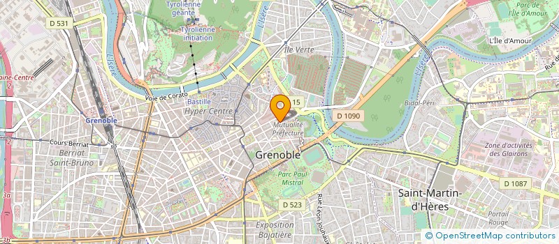 localisation de l'entreprise FURIEUSES PRODUCTIONS à GRENOBLE