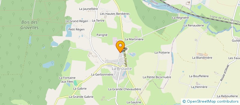 localisation de l'entreprise FURIEUSEVENTS  LA BRULATTE