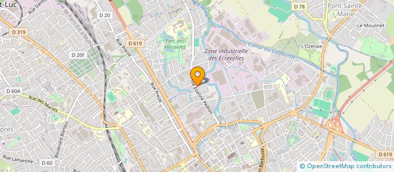 localisation de l'entreprise FURIGO SARL à TROYES