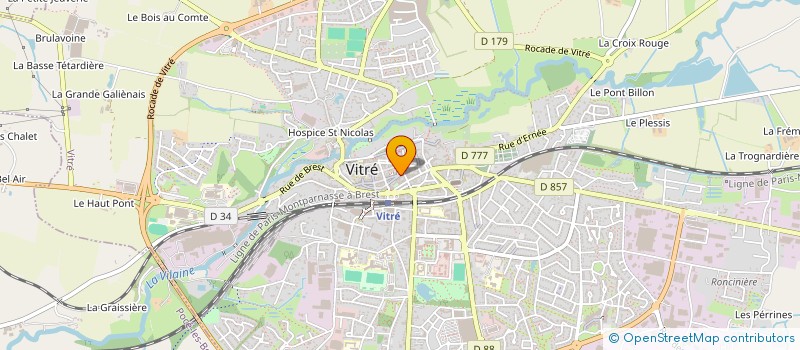 localisation de l'entreprise FURIOSO PRODUCTIONS  VITRE