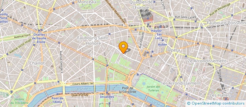 localisation de l'entreprise FURLA FRANCE à PARIS