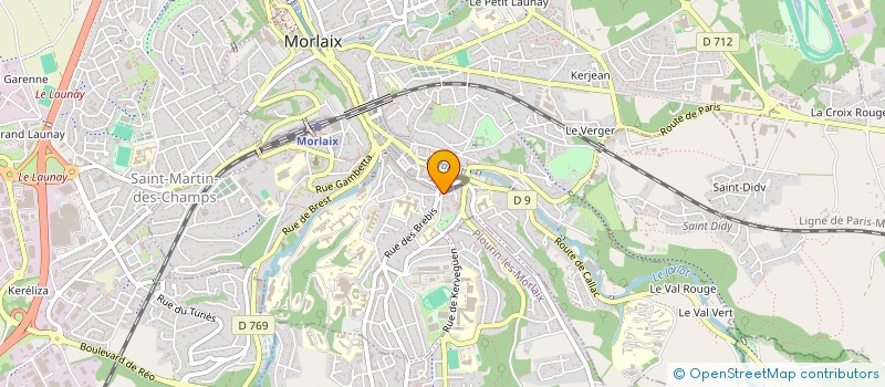 localisation de l'entreprise FURLUKIN HA DURZHUNELL à MORLAIX