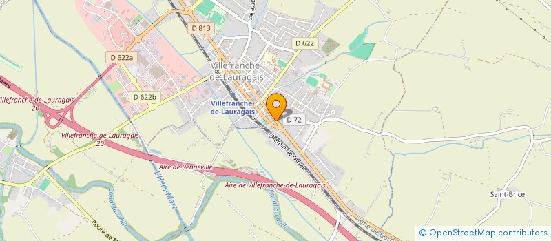 localisation de l'entreprise FURLUM  VILLEFRANCHE-DE-LAURAGAIS