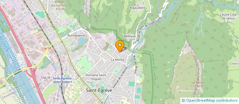 localisation de l'entreprise FURSTINE  SAINT-EGREVE