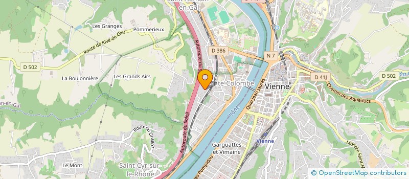 localisation de l'entreprise FURTIV'OS à SAINTE-COLOMBE