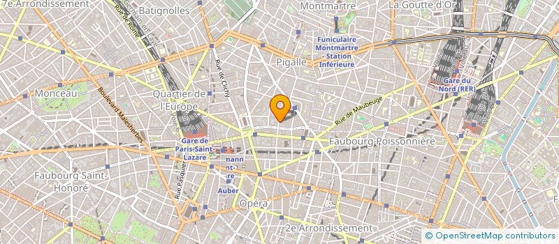 localisation de l'entreprise FURTIVE INVEST 3  PARIS
