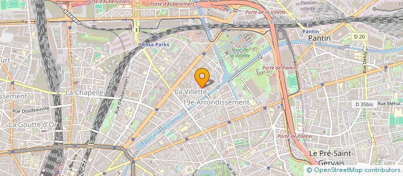 localisation de l'entreprise FURY MUSIC PROJECTS  PARIS