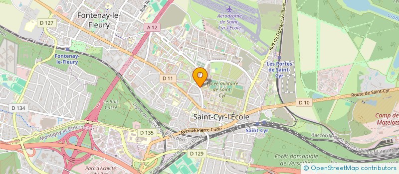 localisation de l'entreprise FURYA à SAINT-CYR-L'ECOLE