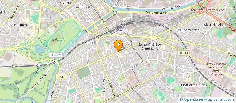localisation de l'entreprise FUSACA à CAEN