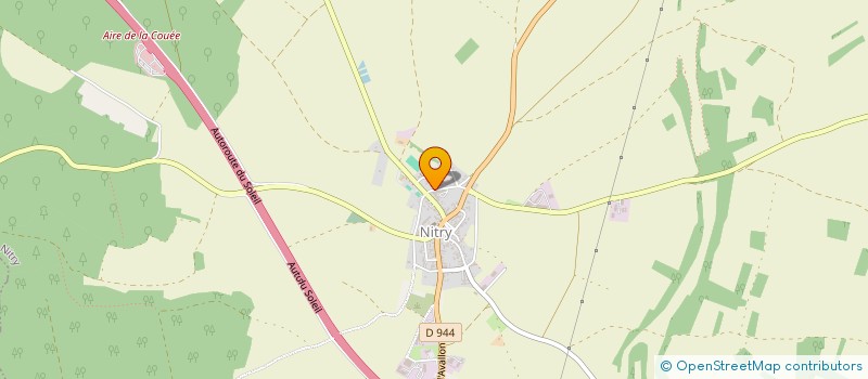 localisation de l'entreprise FUSCHIA AVALLONNAIS CLUB TWIRLING  NITRY