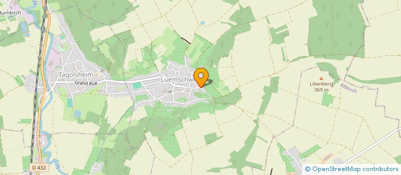 localisation de l'entreprise FUSCIA  LUTTERBACH