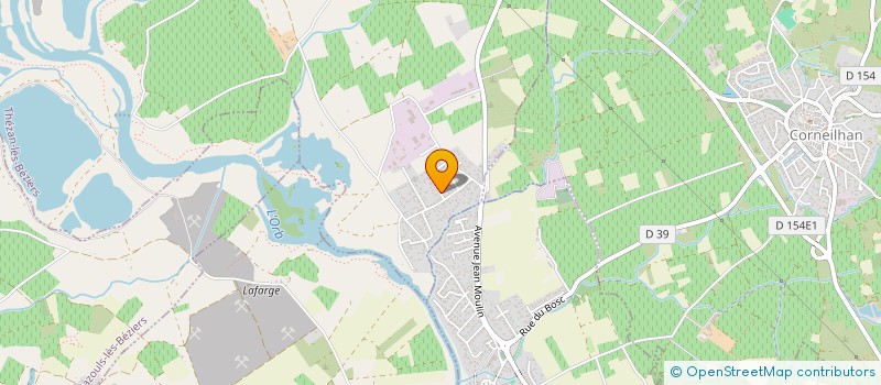localisation de l'entreprise FUSCO à THEZAN-LES-BEZIERS