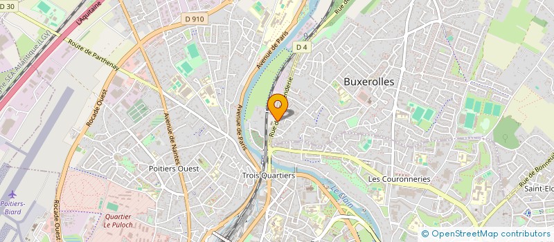 localisation de l'entreprise FUSDES  BUXEROLLES