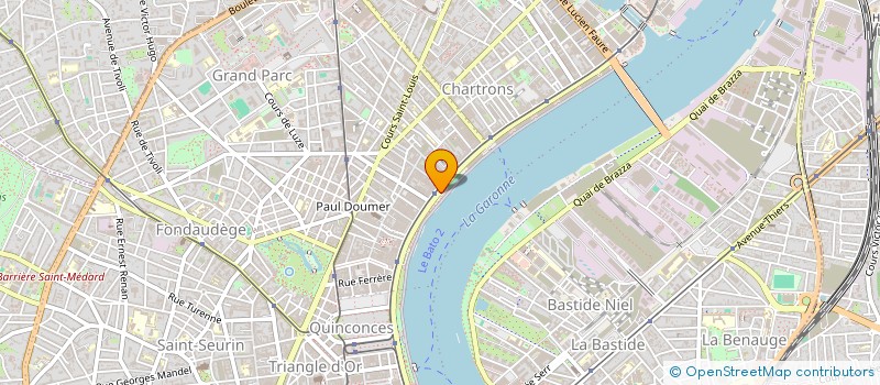 localisation de l'entreprise FUSE WEBI  BORDEAUX