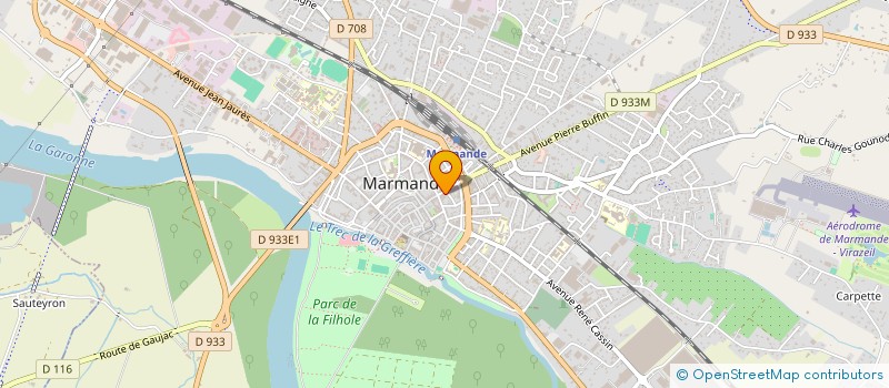 localisation de l'entreprise FUSHIA STYLE  MARMANDE