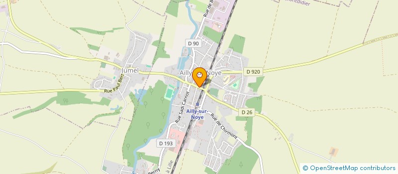 localisation de l'entreprise FUSION 2000 à AILLY-SUR-NOYE