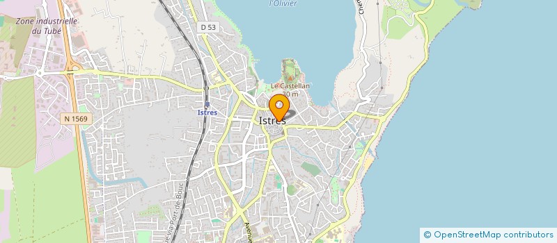 localisation de l'entreprise FUSION à ISTRES
