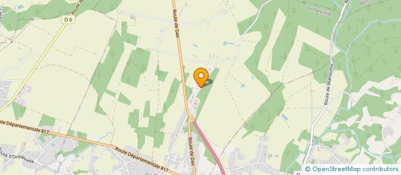 localisation de l'entreprise FUSION  ORTHEVIELLE