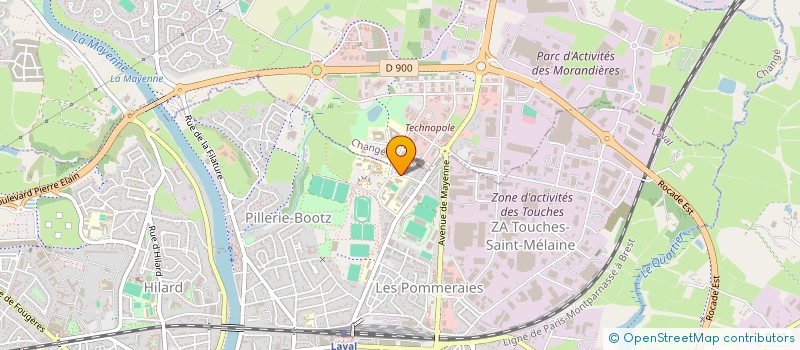 localisation de l'entreprise FUSION à LAVAL