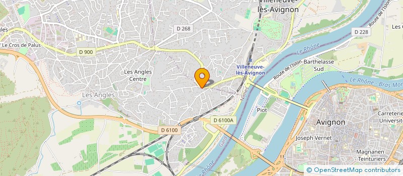 localisation de l'entreprise FUSION  LES ANGLES