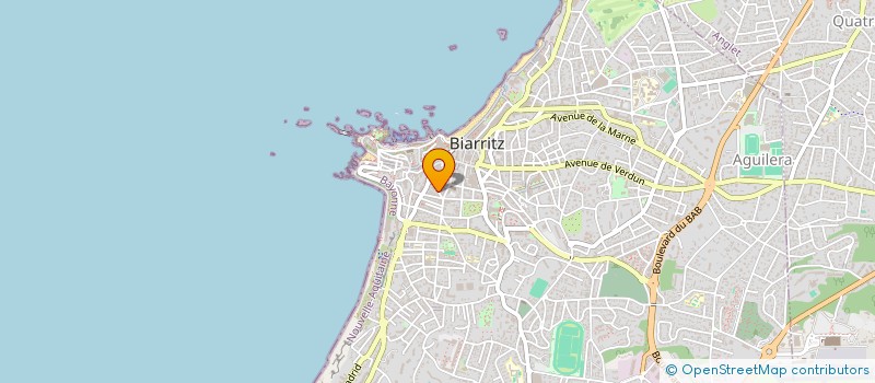 localisation de l'entreprise FUSION ENTREPRISES à BIARRITZ