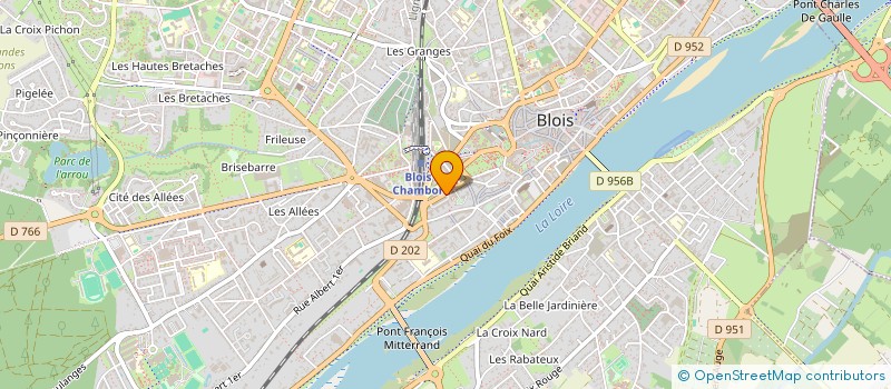 localisation de l'entreprise FUSION ESTUDIANTINE DE L ENIVL à BLOIS
