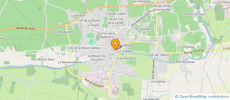 localisation de l'entreprise FUSION GLISS' CLUB (FGC)  BOURGUEIL