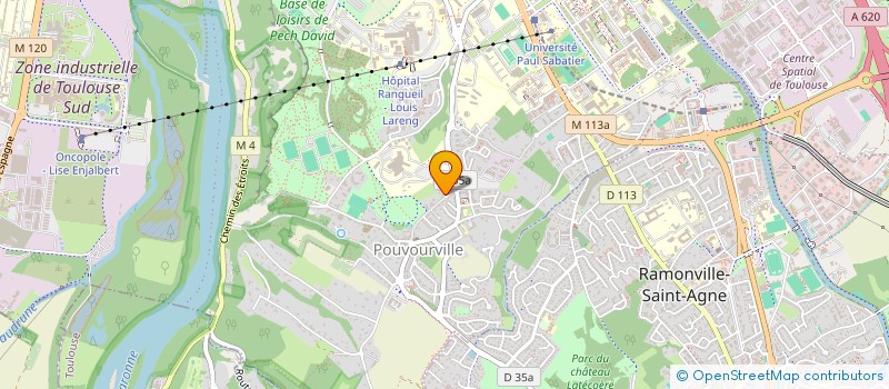 localisation de l'entreprise FUSION LABS à TOULOUSE