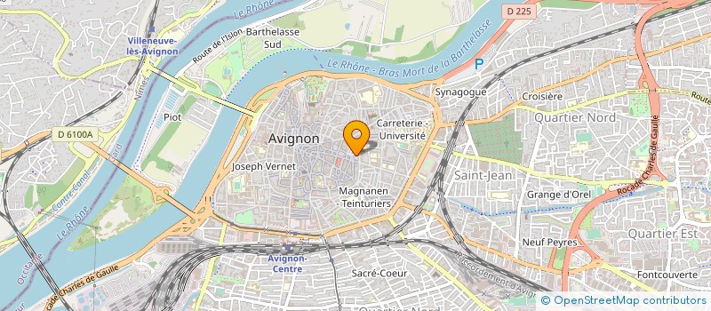 localisation de l'entreprise FUSION PILATES à AVIGNON