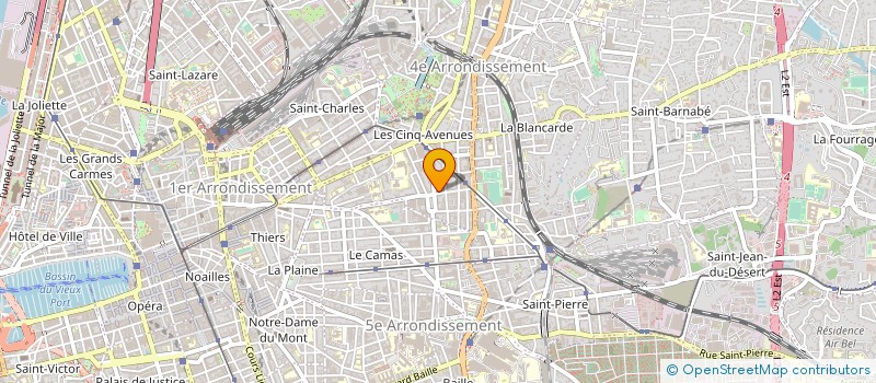 localisation de l'entreprise FUSION RADIOLOGIQUE à MARSEILLE