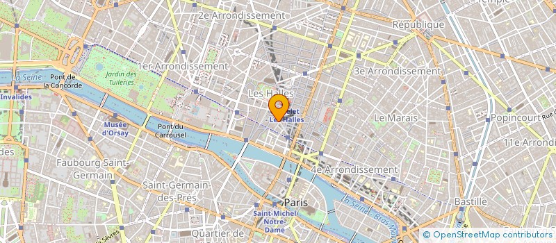 localisation de l'entreprise FUSION TRAVAUX à PARIS