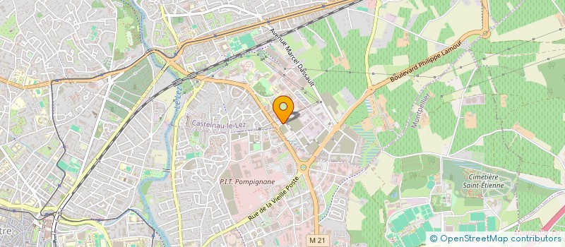 localisation de l'entreprise FUSION VENTE  CASTELNAU-LE-LEZ