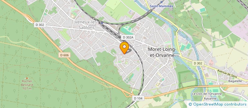 localisation de l'entreprise FUSIONN'ELLES  MORET-LOING-ET-ORVANNE