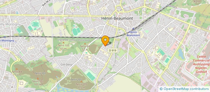 localisation de l'entreprise FUSIONOVA  HENIN-BEAUMONT