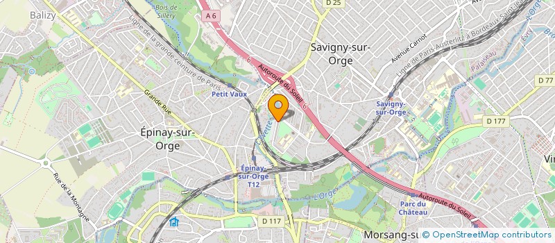 localisation de l'entreprise FUSO à SAVIGNY-SUR-ORGE